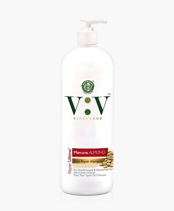 Vitaverde Insta Repair Shampoo - Marcona Almond (1 Litre)